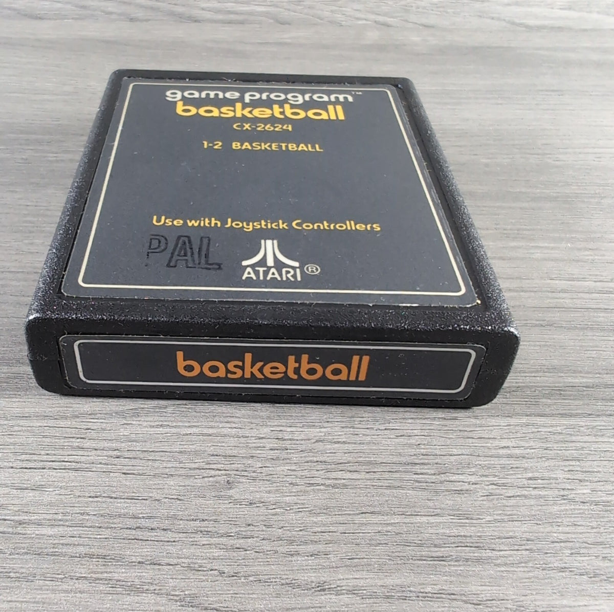 Basketball Atari 2600 Game CX2624 Cartridge & Manual Boxed CIB Tested & Working