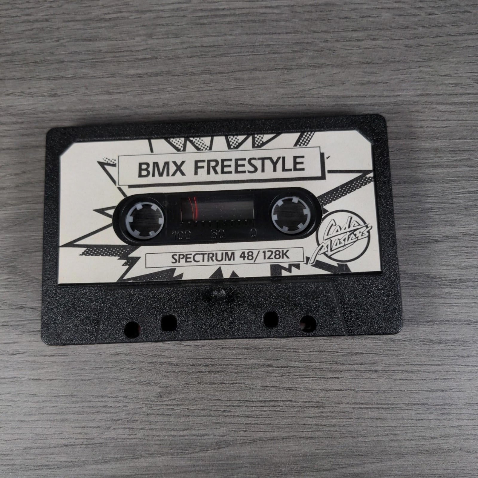 BMX Freestyle  ZX Spectrum 48/128K Game Cassette Code Masters Tested & Working