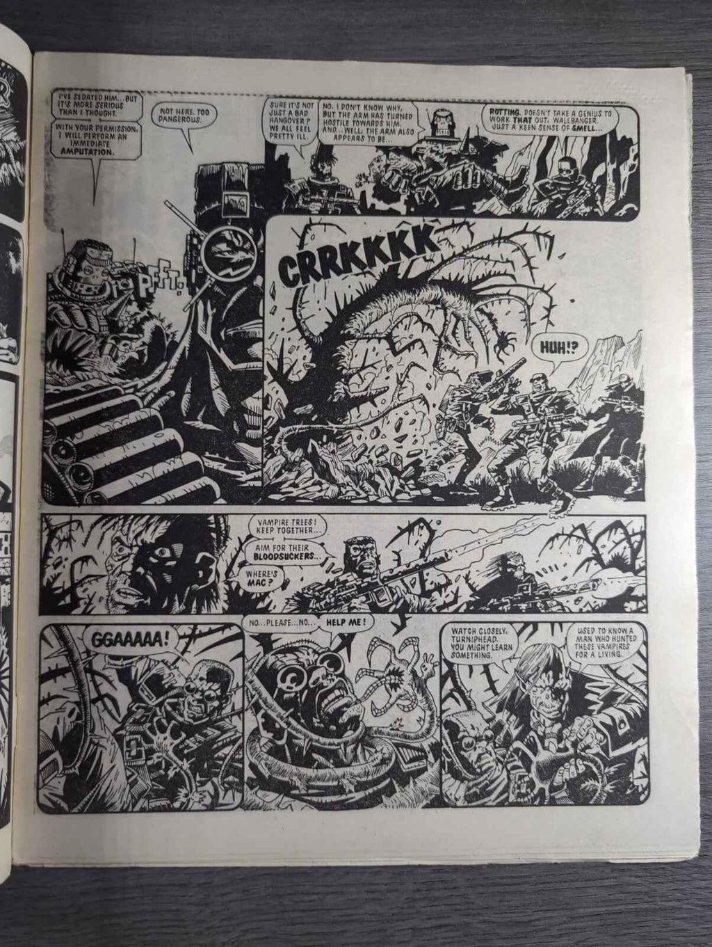 2000AD Prog 514 Featuring Judge Dread Comic 21st March 1987 Vintage Retro Comic