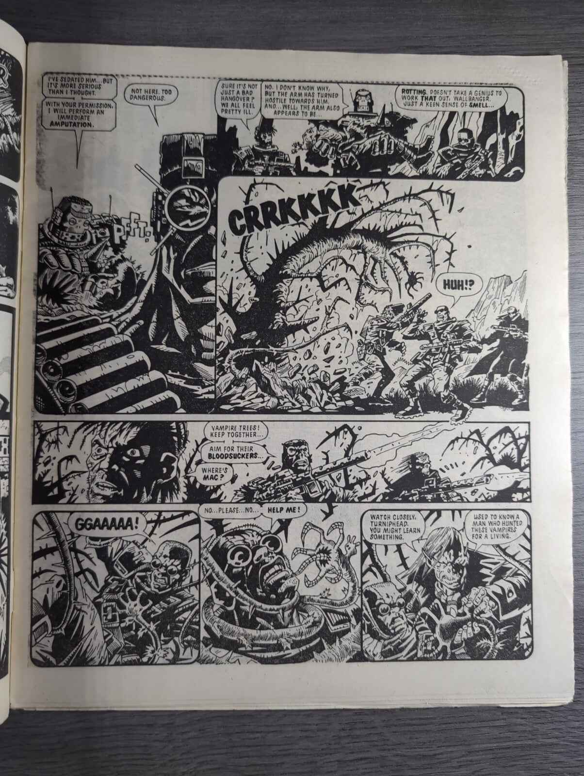 2000AD Prog 514 Featuring Judge Dread Comic 21st March 1987 Vintage Retro Comic
