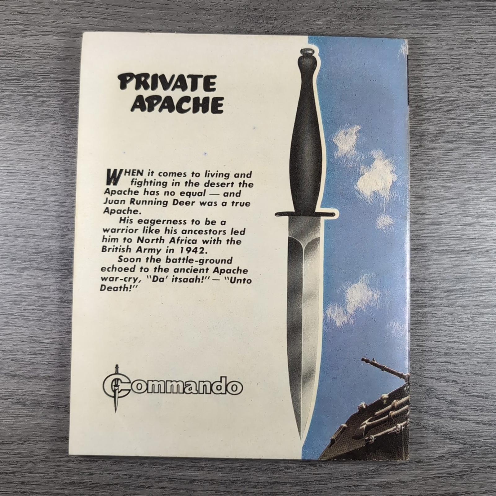 Commando Comic Issue Number 912 Private Apache
