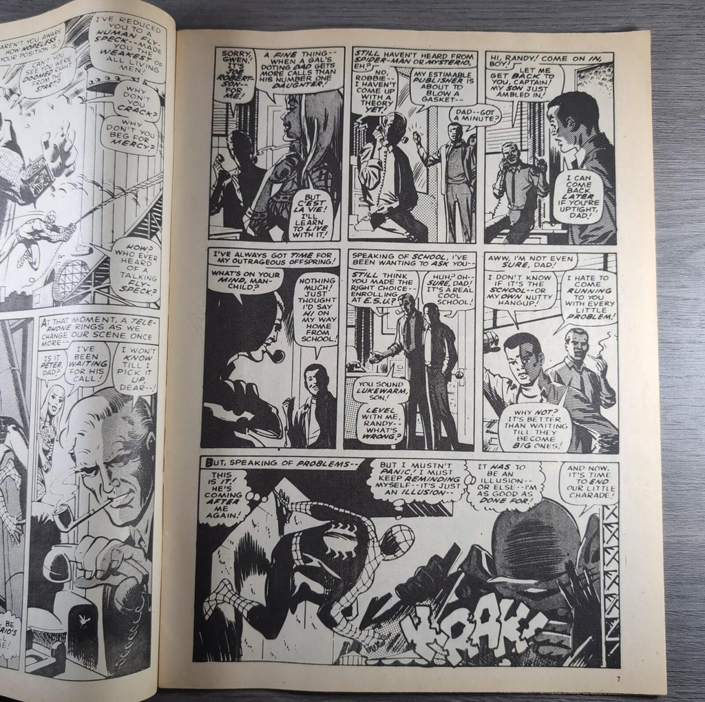 Spider-Man Comics Weekly No 71 Marvel Comics UK 22nd June 1974 Vintage Comic
