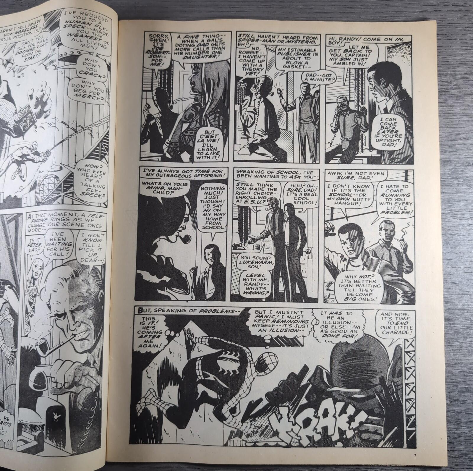 Spider-Man Comics Weekly No 71 Marvel Comics UK 22nd June 1974 Vintage Comic