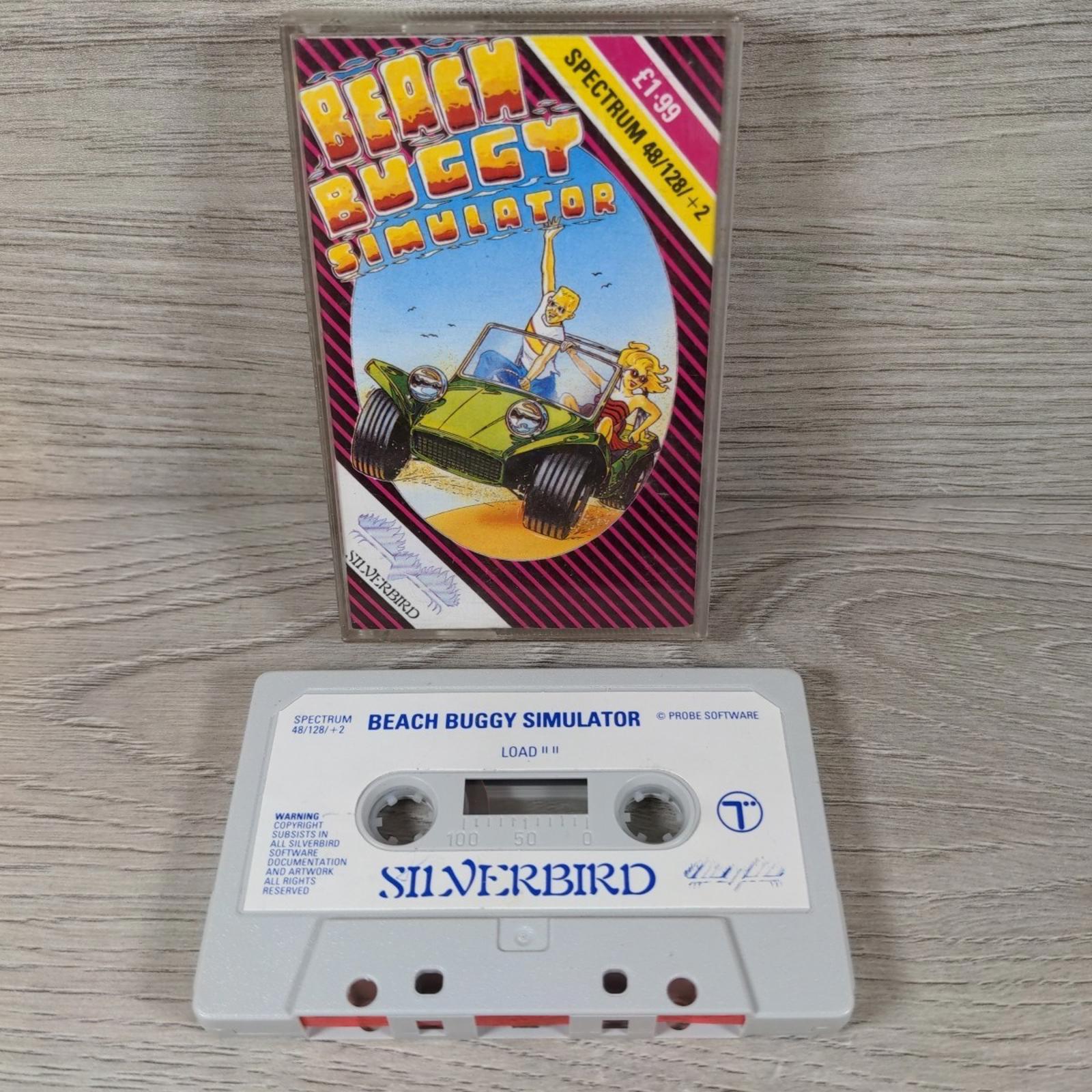 Beach Buggy Simulator ZX Spectrum 48/128K Game Cassette Tested & Working - Retrorama UK