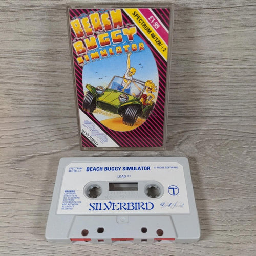 Beach Buggy Simulator ZX Spectrum 48/128K Game Cassette Tested & Working - Retrorama UK