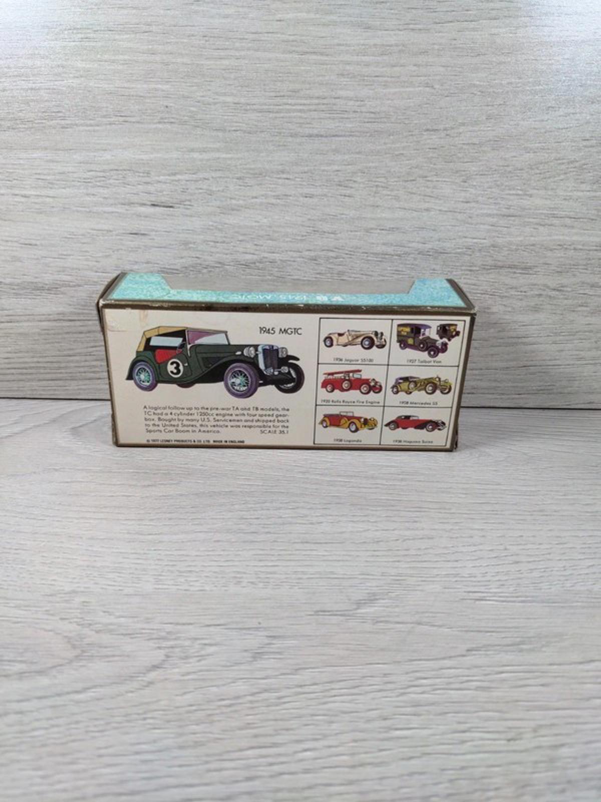 Matchbox Models Of Yesteryear Y-8 1945 MGTC Diecast Car