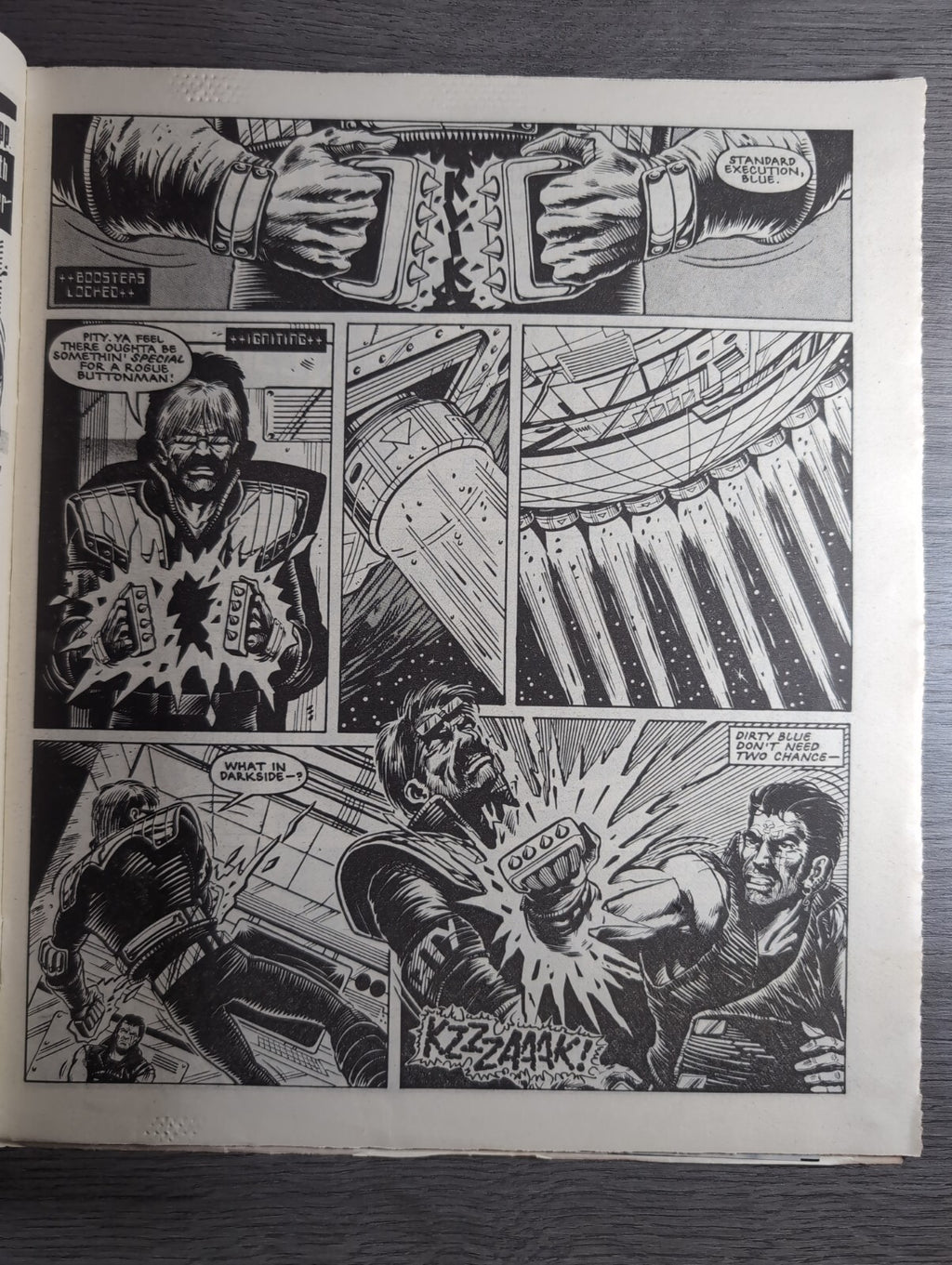 2000AD Prog 477 Featuring Juddge Dread Comic Date 5th July 1986 Vintage Comics