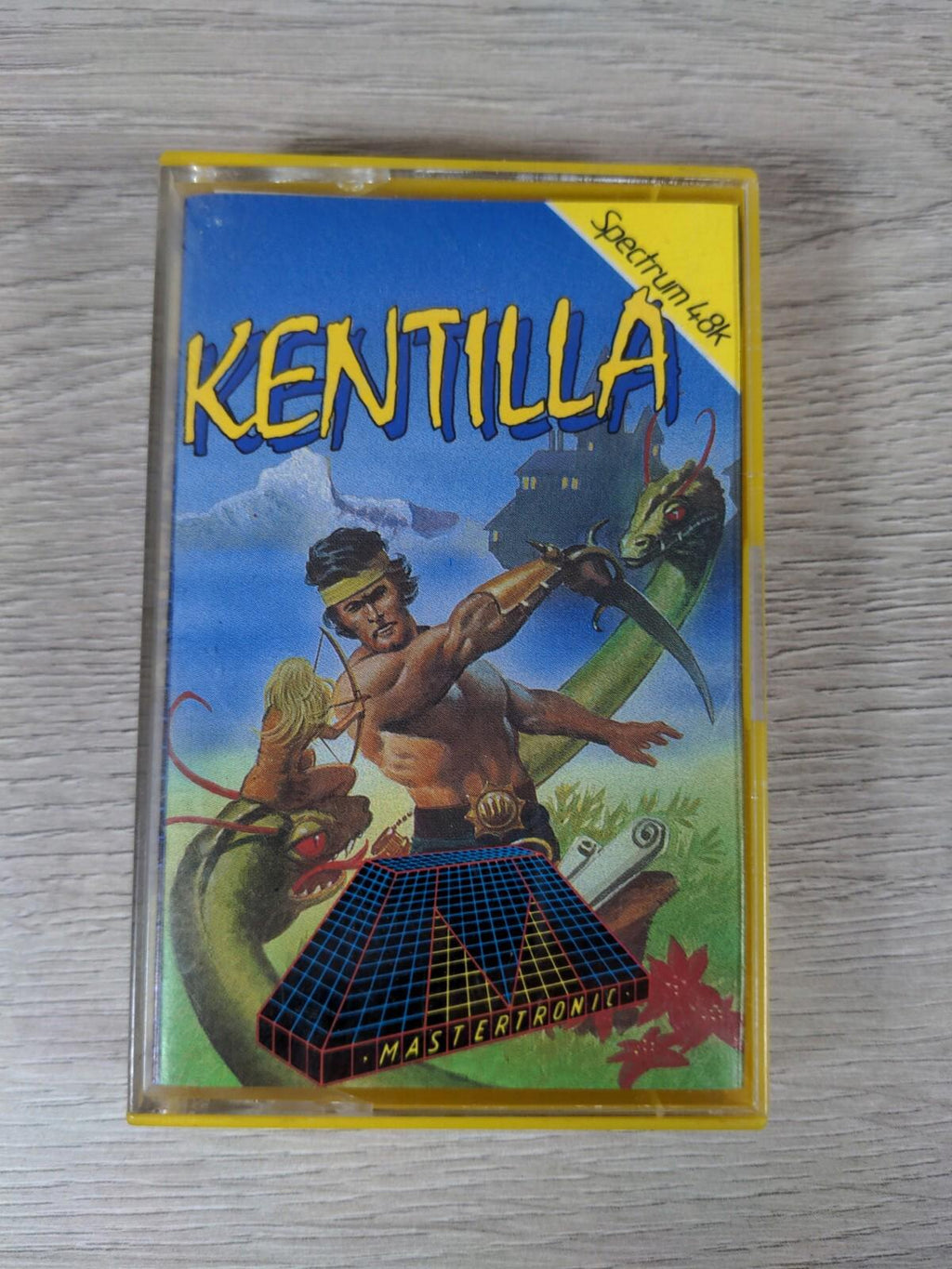 Kentilla ZX Spectrum 48K Video Game Cassette Tested & Working