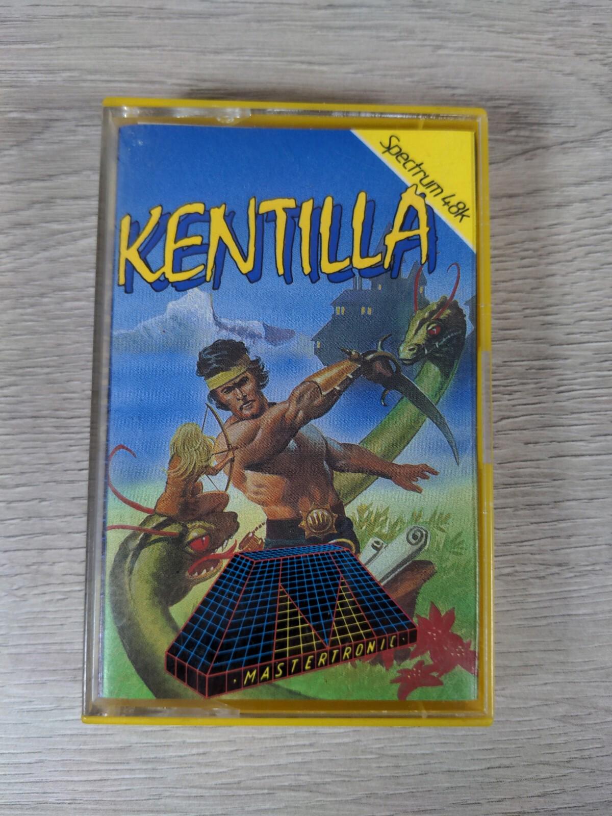 Kentilla ZX Spectrum 48K Video Game Cassette Tested & Working