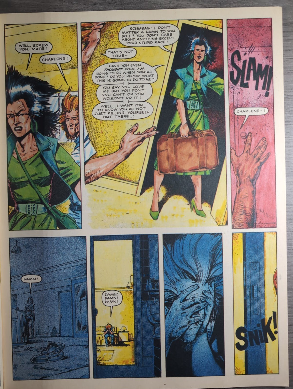 2000AD Prog 659 Featuring Judge Dread Comic 30th Dec 1989 Vintage Retro Comic - Retrorama UK