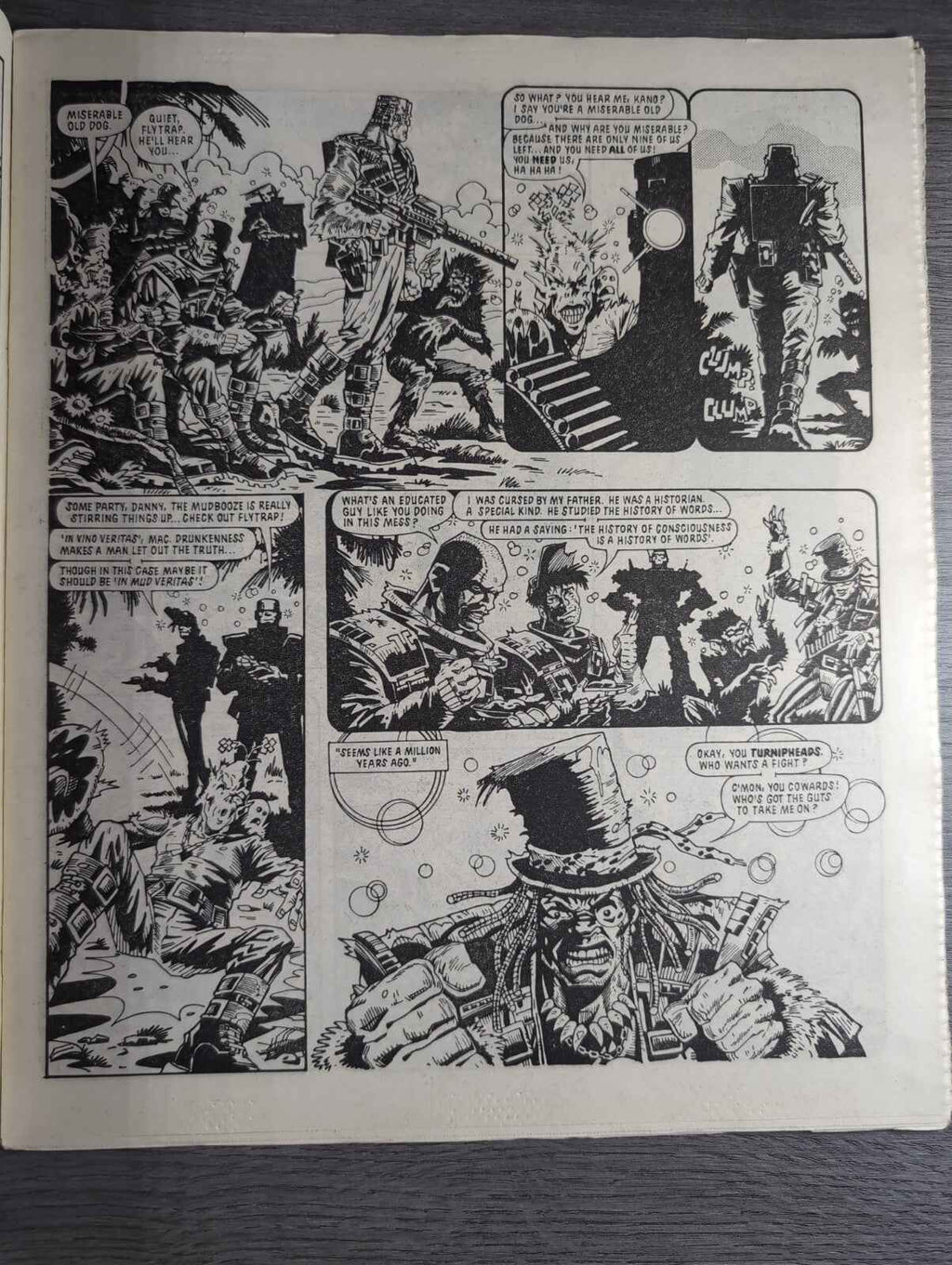 2000AD Prog 513 Featuring Judge Dread Comic 14th March 1987 Vintage Retro Comic