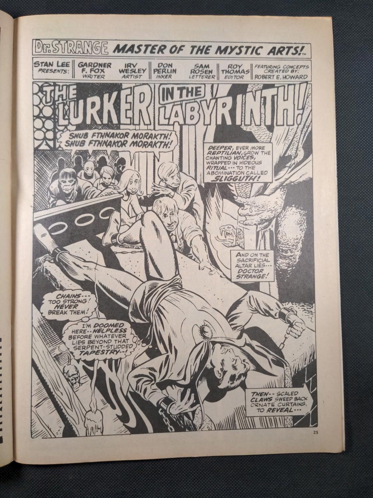 Marvel Comics: The Avengers Issue No 97 July 1975 Vintage Comic