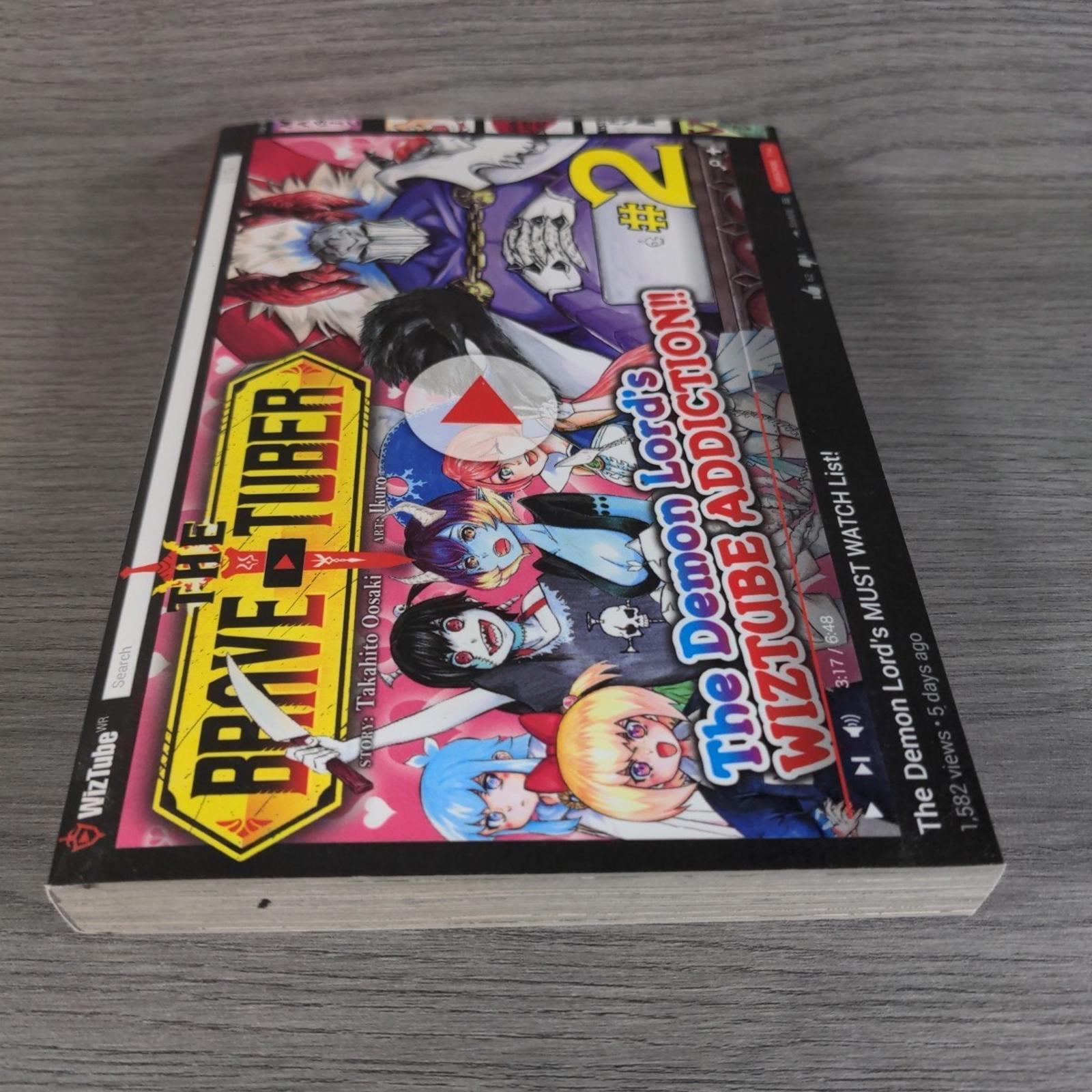 The Brave-Tuber Vol. 2 by Takahito Oosaki Manga Paperback Book 2020 - Retrorama UK