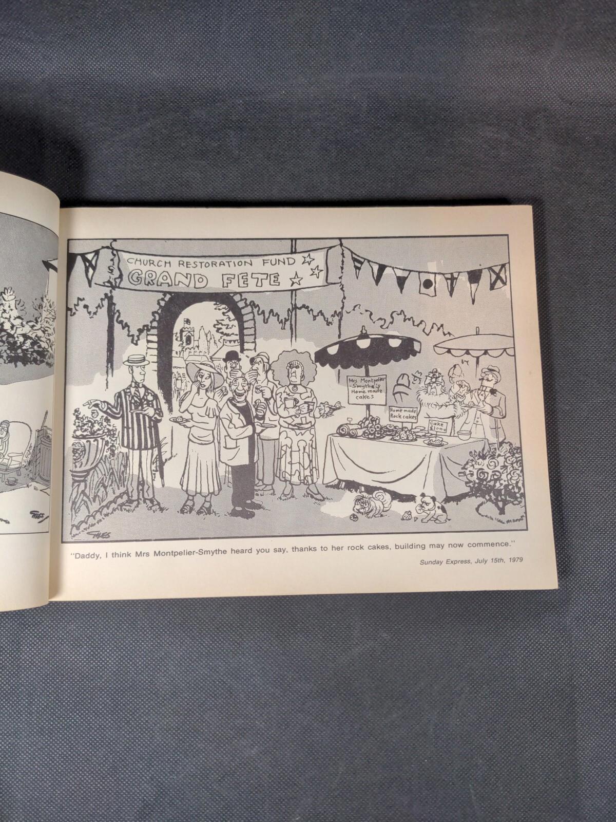 Giles Annual  1980  Thirty-Fourth Series 1980 Vintage Cartoon Book Clipped