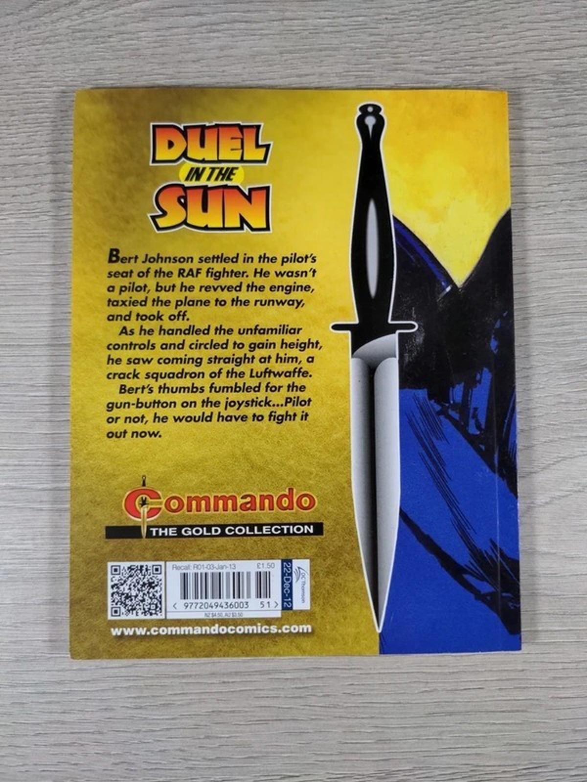 Commando Comic Issue Number 4581 Duel In The Sun