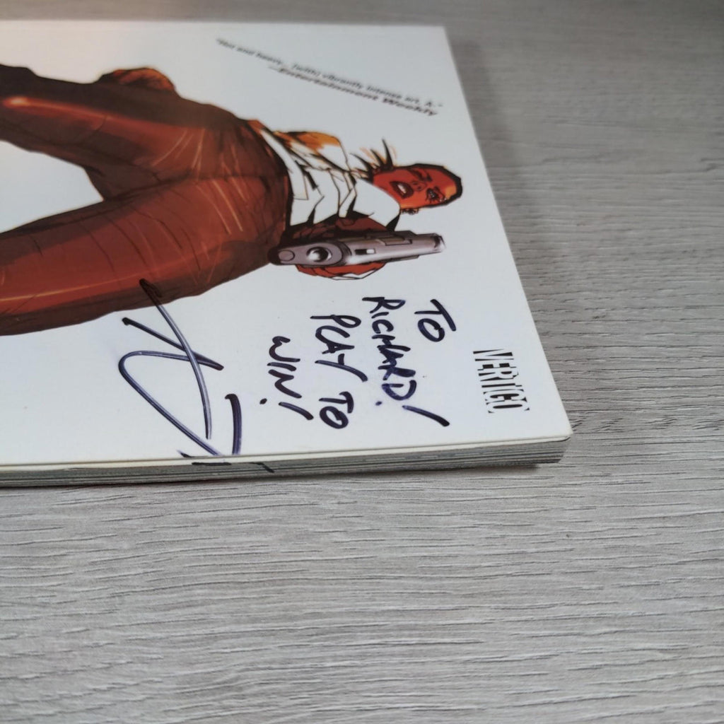 The Losers Ante Up Vol 1 Vertigo Graphic Novel Signed Cover Graphic Novel