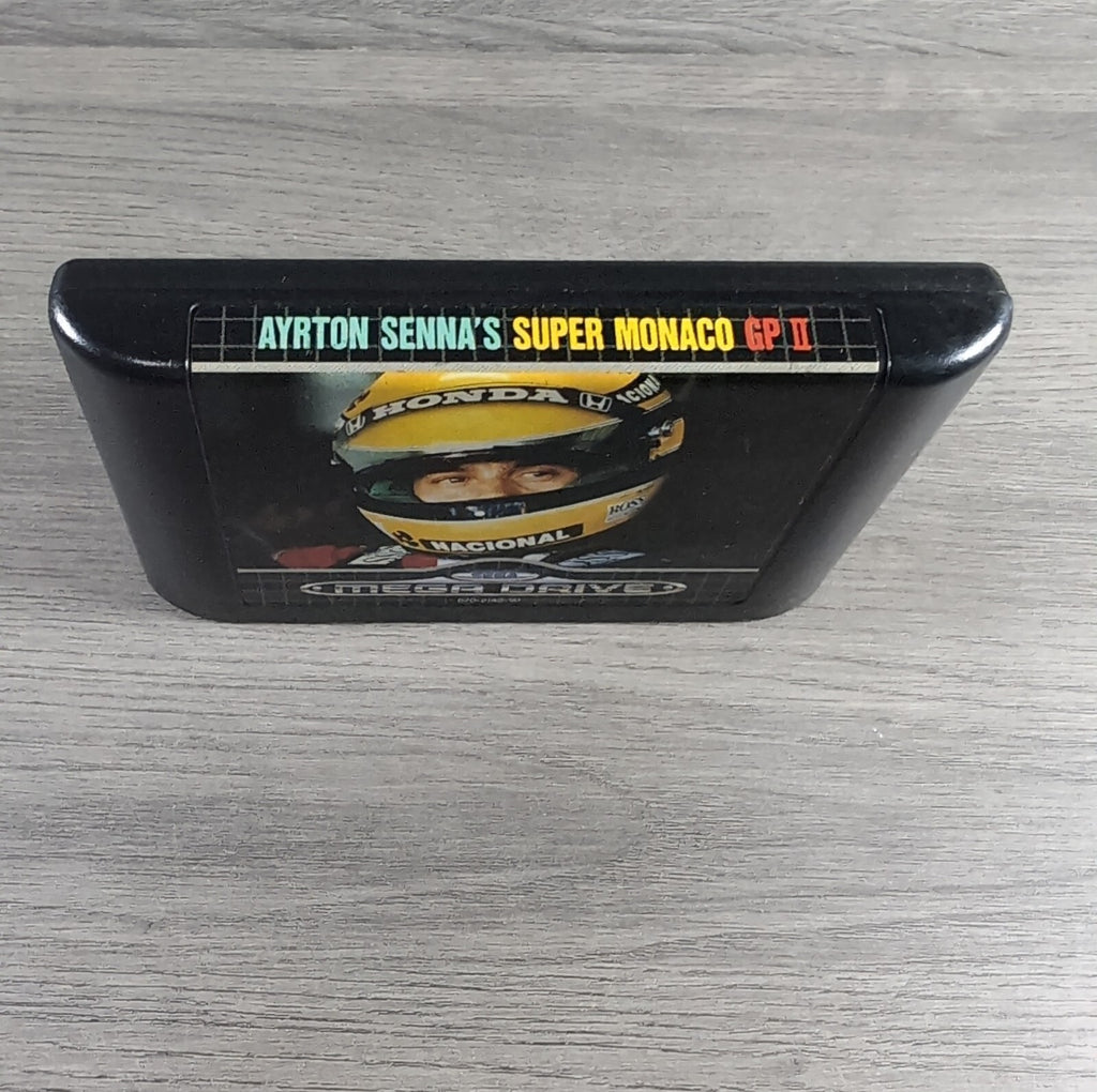 Ayrton Sennas Super Monaco GP II Sega Mega Drive Game Tested & Working