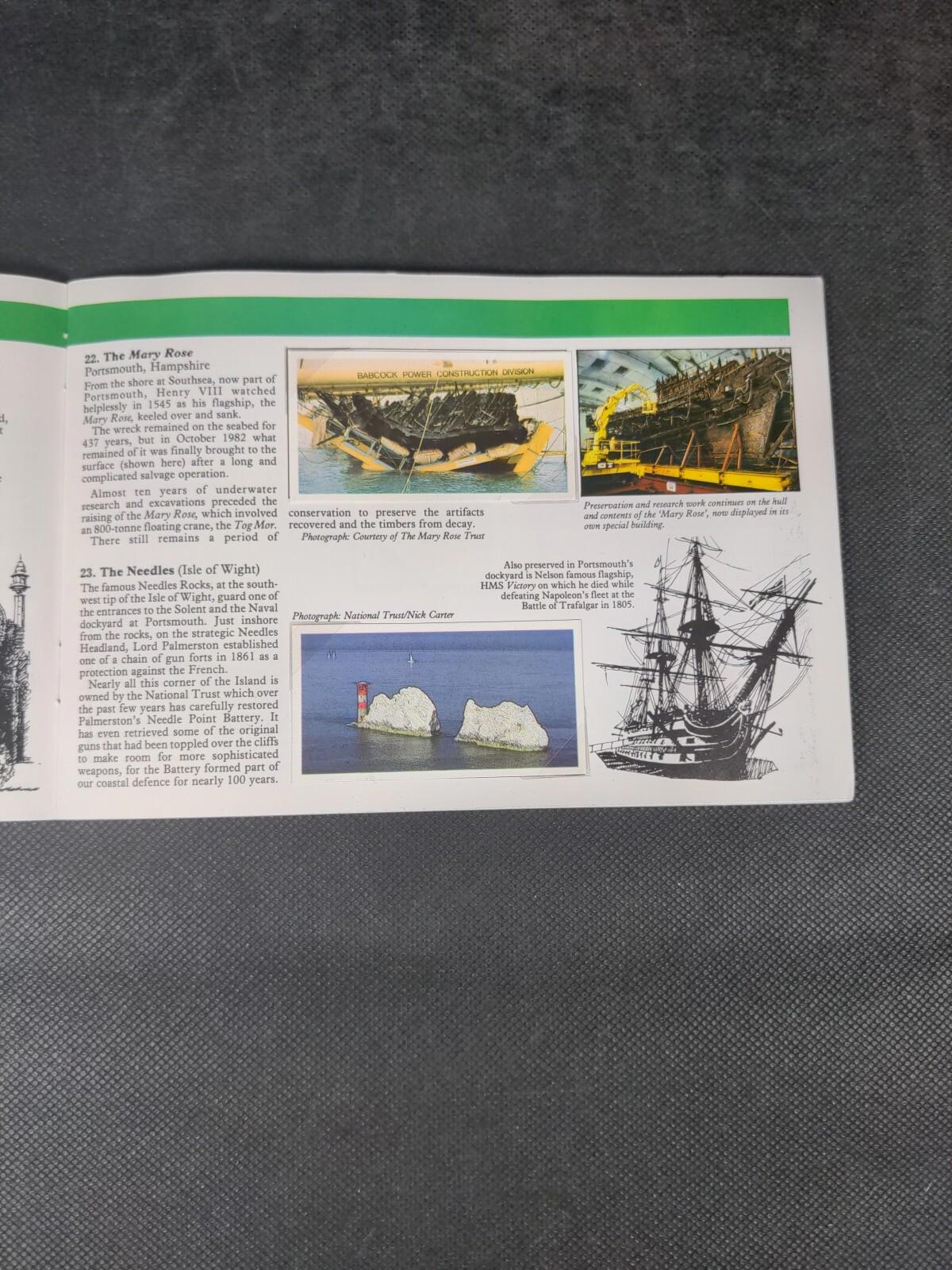 Brooke Bond Tea Cards: Discovering Our Coast PG Tips Album Complete
