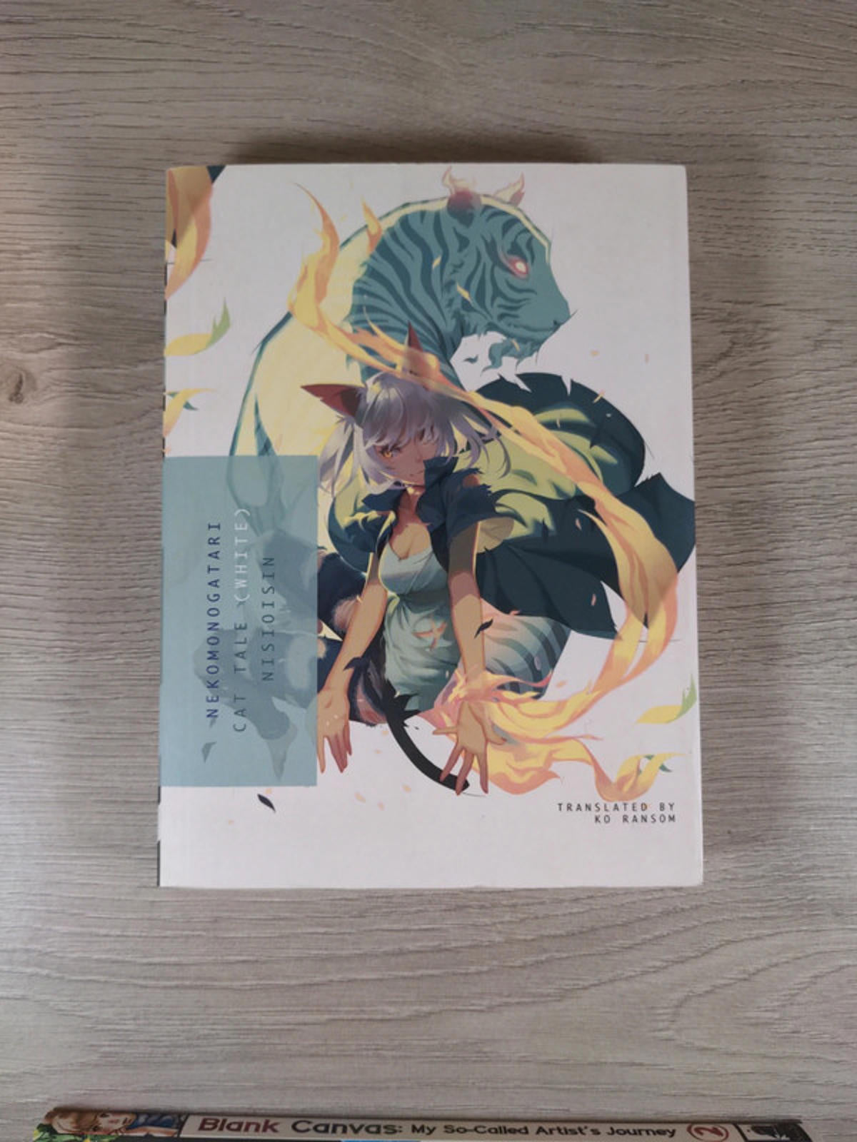 Nekomonogatari (White) by Nisioisin Paperback Manga Novel 2018 In English