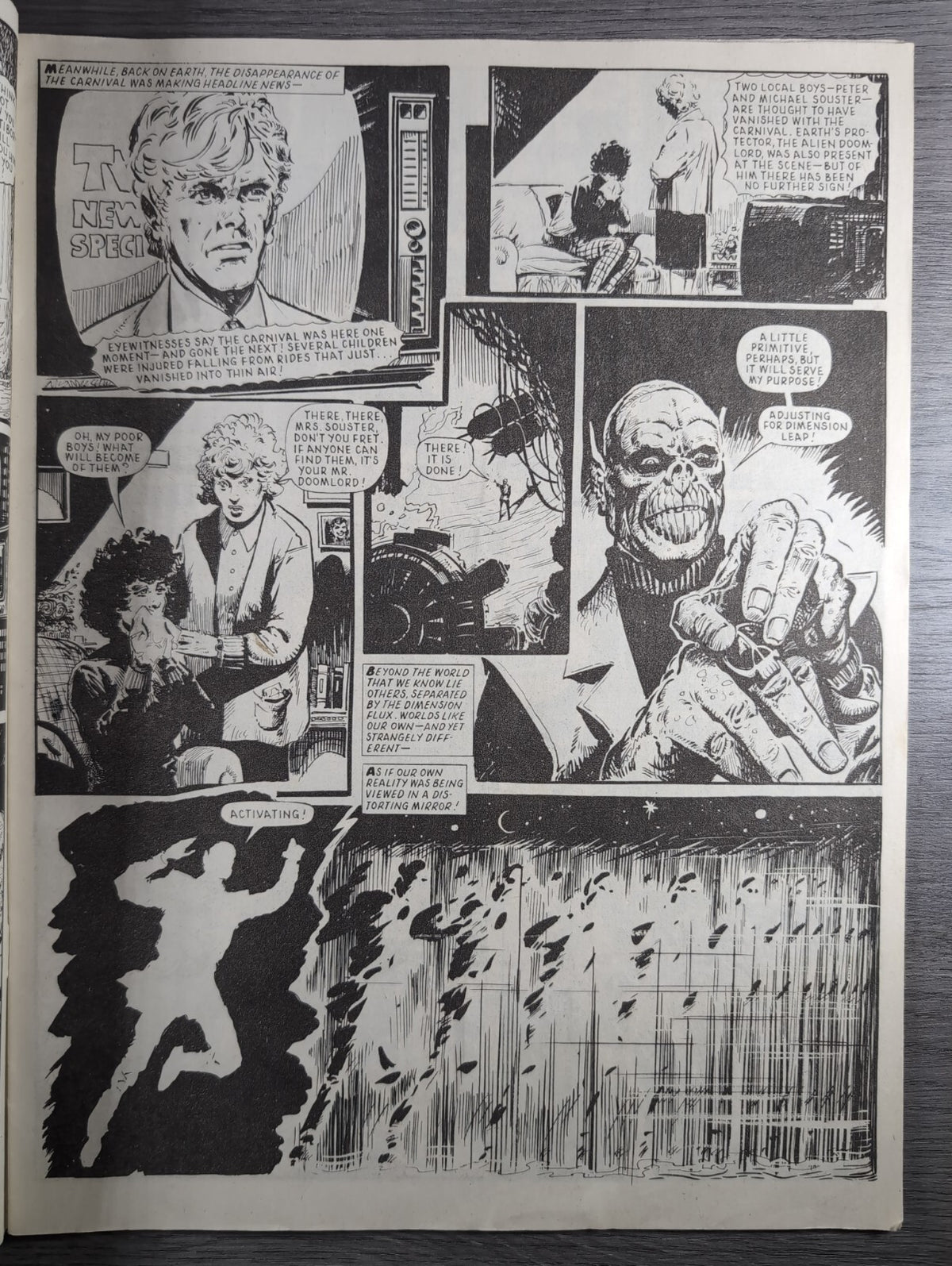 Eagle Comic Issue No. 262 28th March 1987 Vintage Retro UK Comic