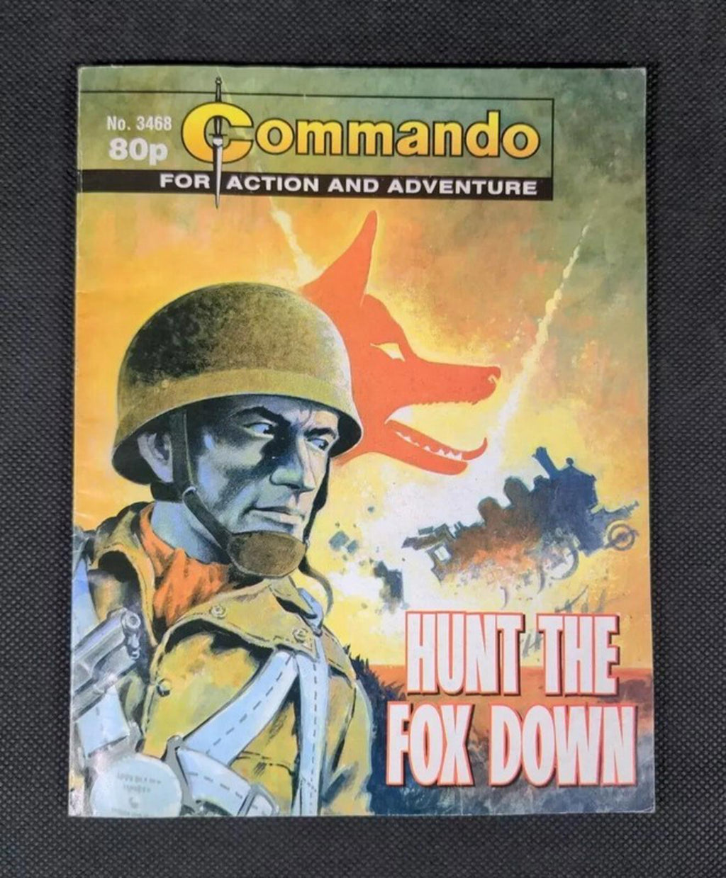 Commando Comic Issue Number 3468 Hunt The Fox Down - Retrorama UK
