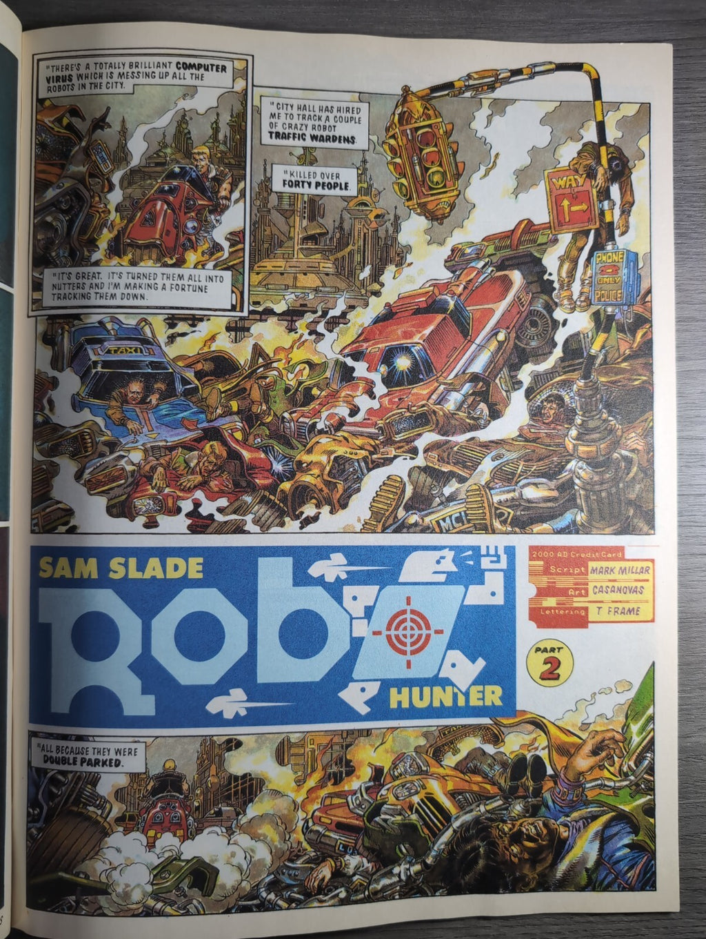 2000AD Prog 724 Featuring Judge Dredd Comic 30th March 1991 Vintage Retro Comic