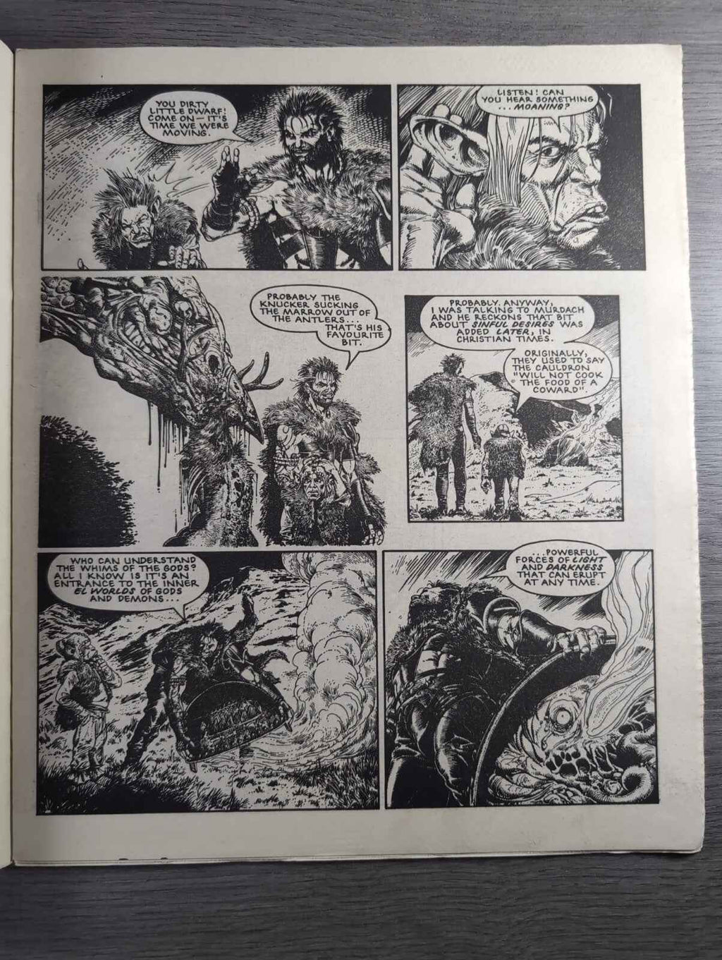 2000AD Prog 501 Featuring Judge Dread Comic 20th Dec 1986 Vintage Retro Comic