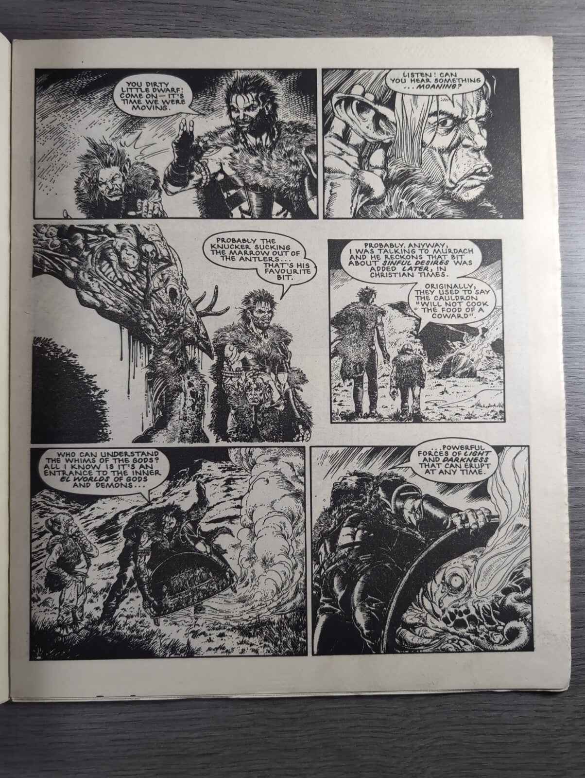 2000AD Prog 501 Featuring Judge Dread Comic 20th Dec 1986 Vintage Retro Comic