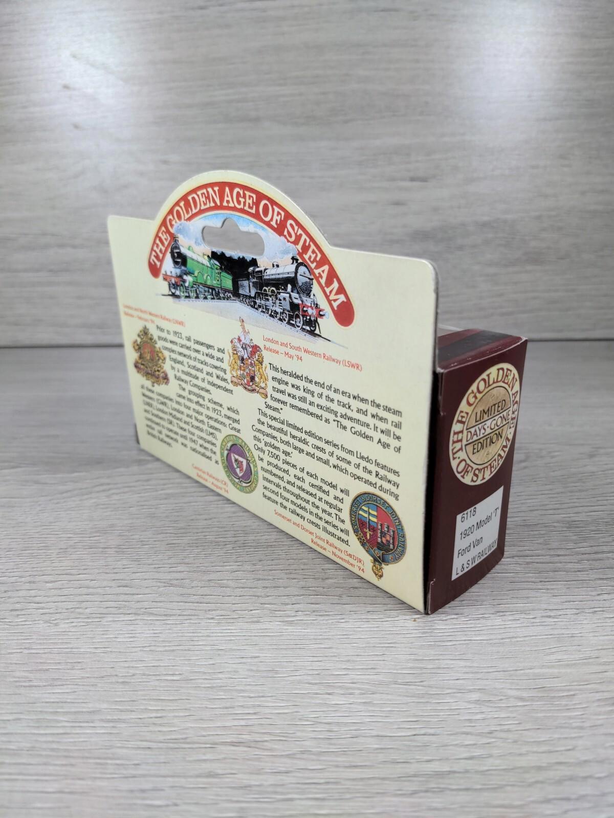 Lledo The Golden Age of Steam 1920 Model T Ford Van 6118 L & SW Railway