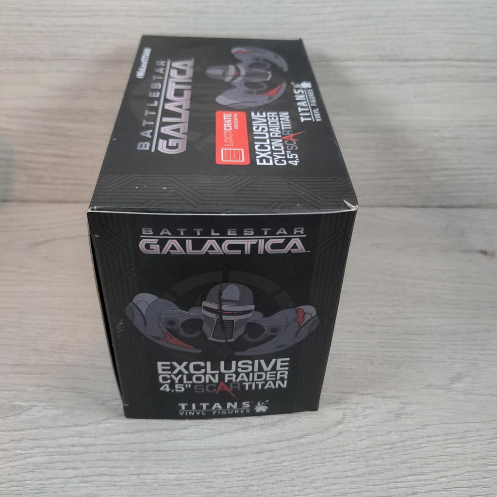 Loot Crate Exclusive Battlestar Galactica Cylon Raider 4.5" Scar Titan Model