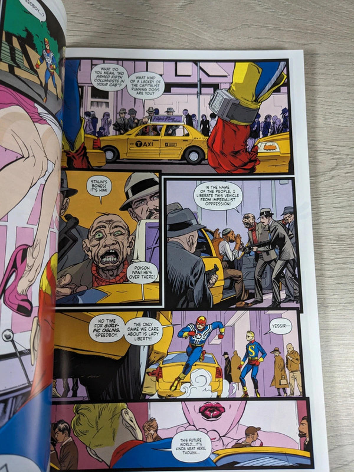 Titan Comics Fighting American Vol 1 Gordon Rennie Paperback 2018 Graphic Novel