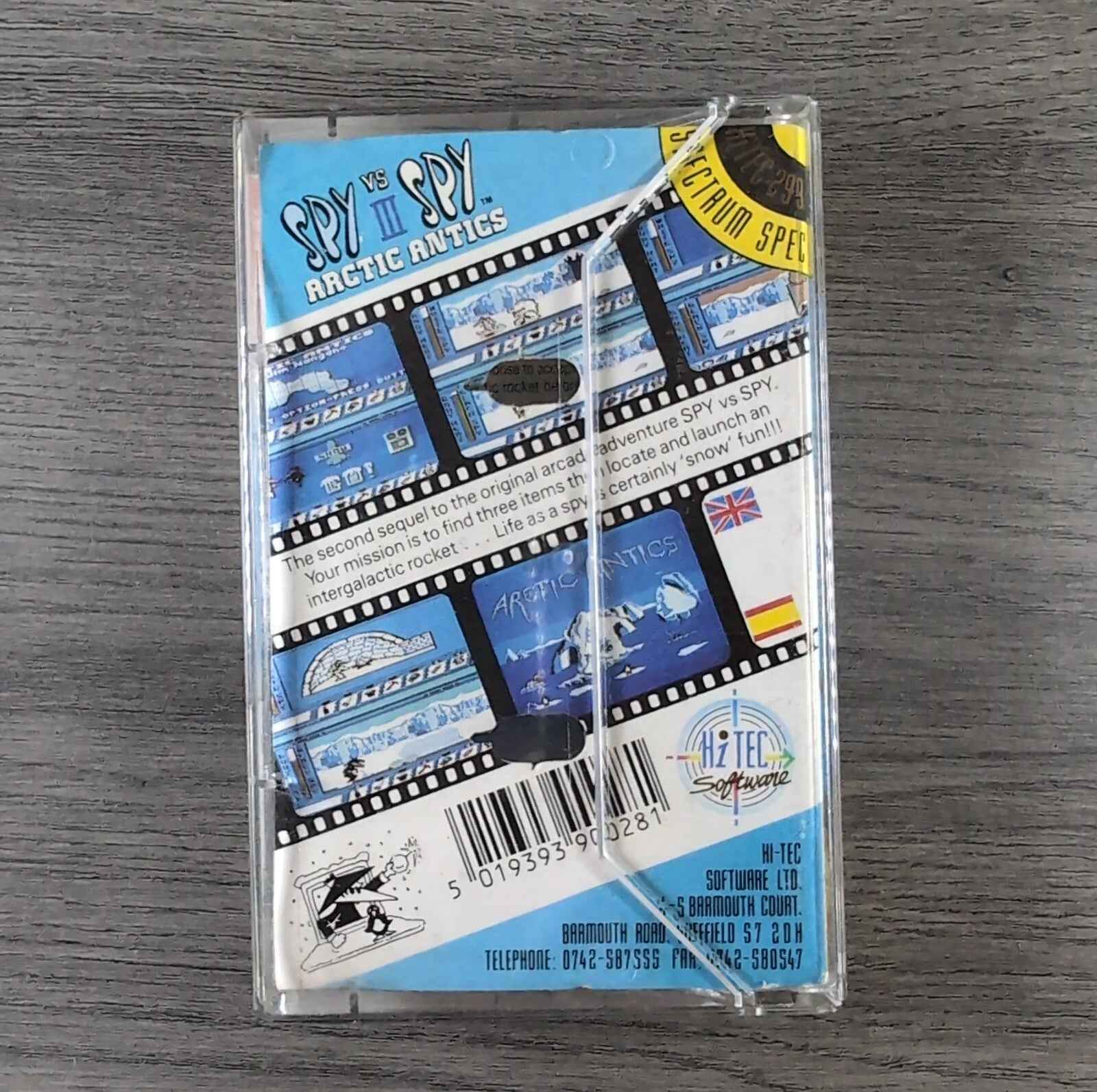 Spy Vs Spy III Artic Antics ZX Spectrum 48/128K Game Tested & Working