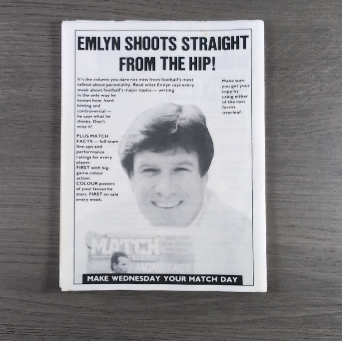 Emlyn Hughes International Soccer ZX Spectrum Game Tested & Working
