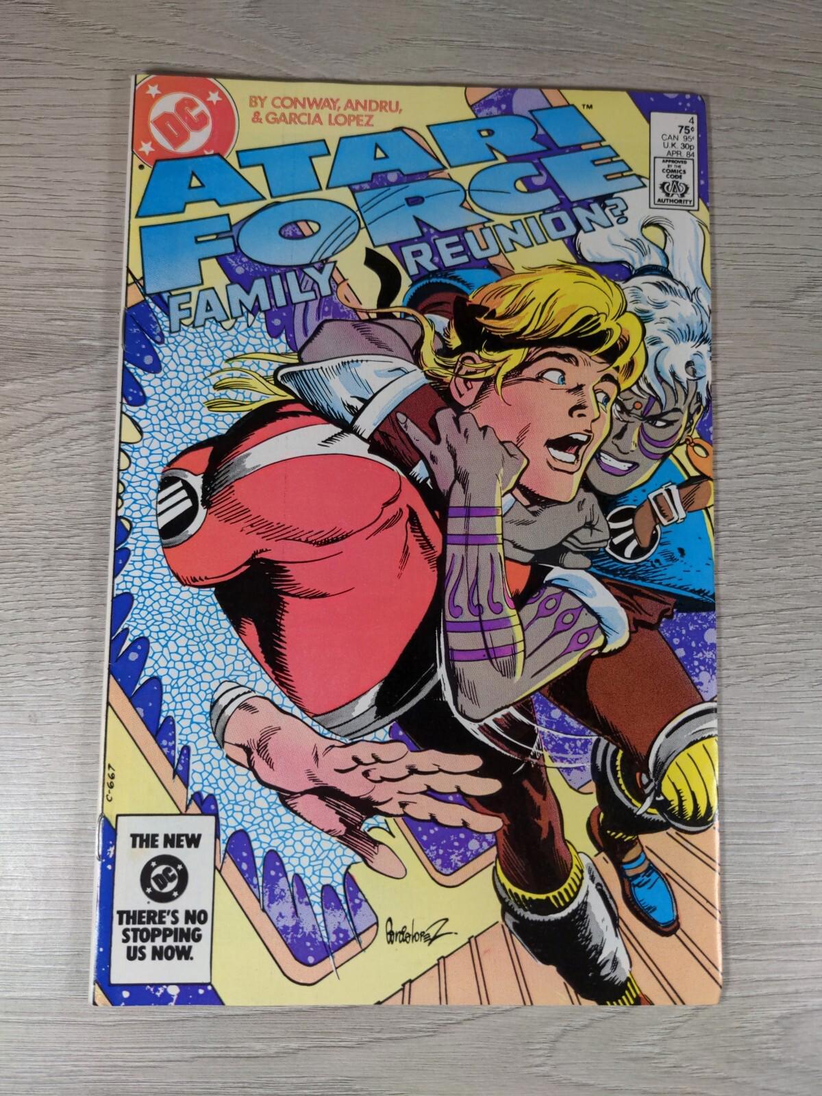 DC Comics Atari Force #4 Jerry Conway Jose Luis 1984  -  Vintage Comic