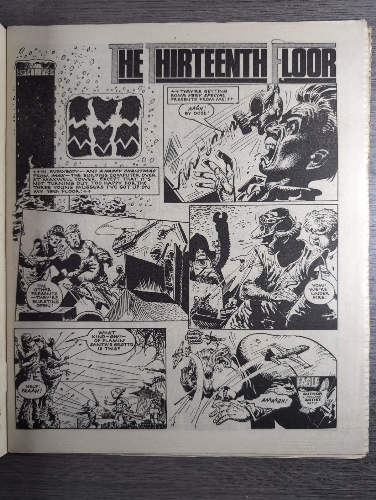 Eagle Comic Issue No. 249 27th December 1986 Vintage Retro UK Comic