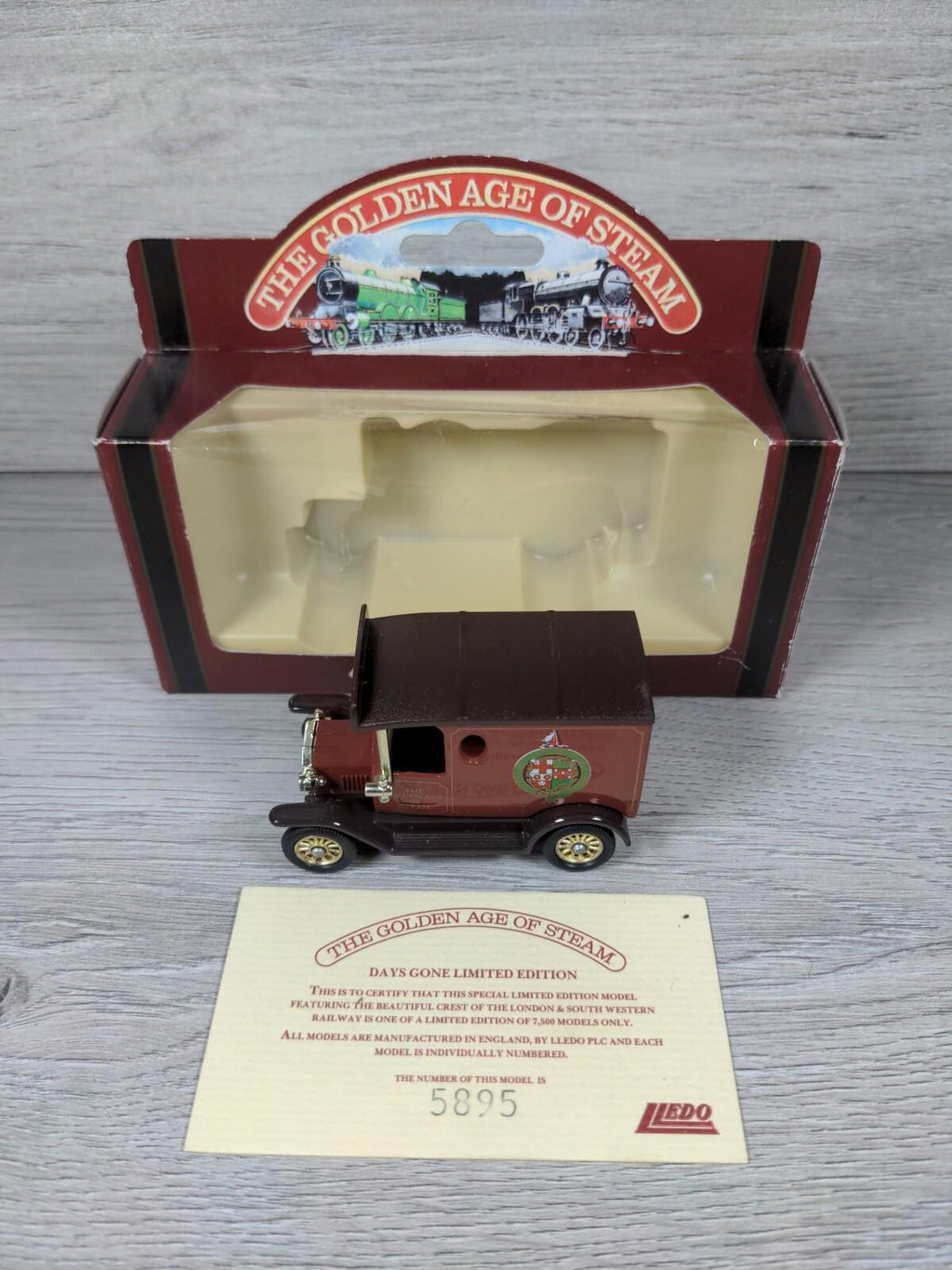 Lledo The Golden Age of Steam 1920 Model T Ford Van 6118 L & SW Railway