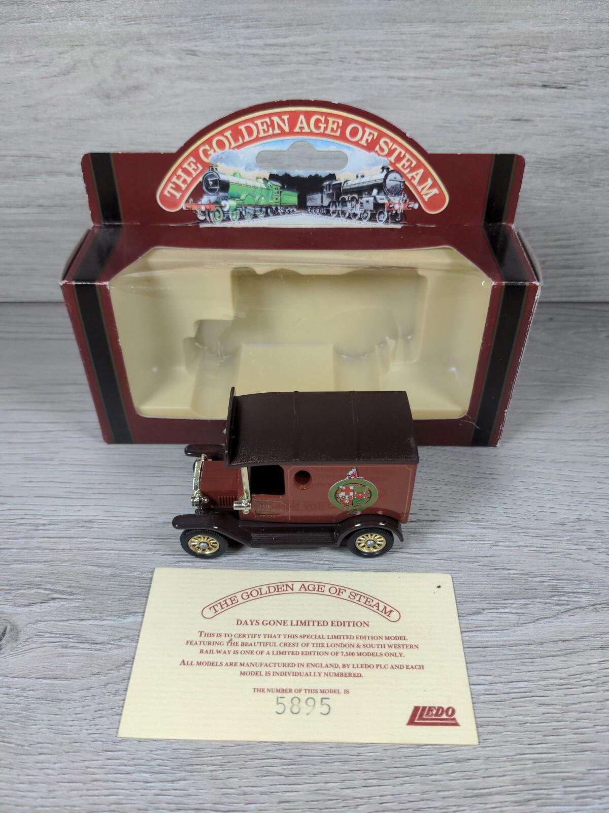 Lledo The Golden Age of Steam 1920 Model T Ford Van 6118 L & SW Railway