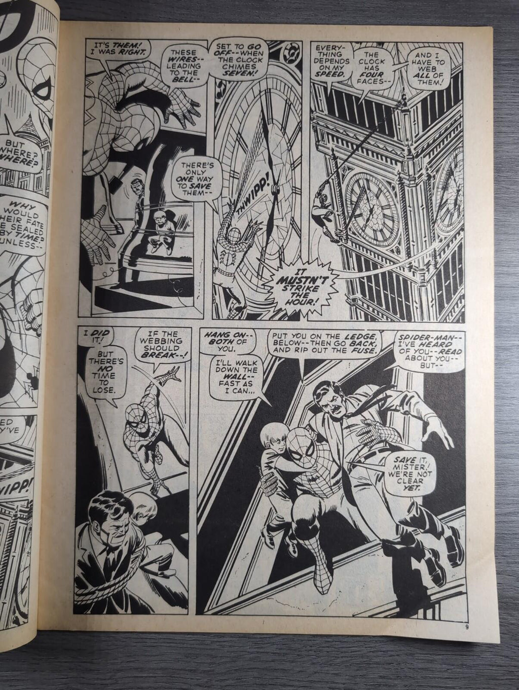 Spider-Man Comics Weekly No 128 Marvel Comics UK 26th July 1975 Vintage Comic