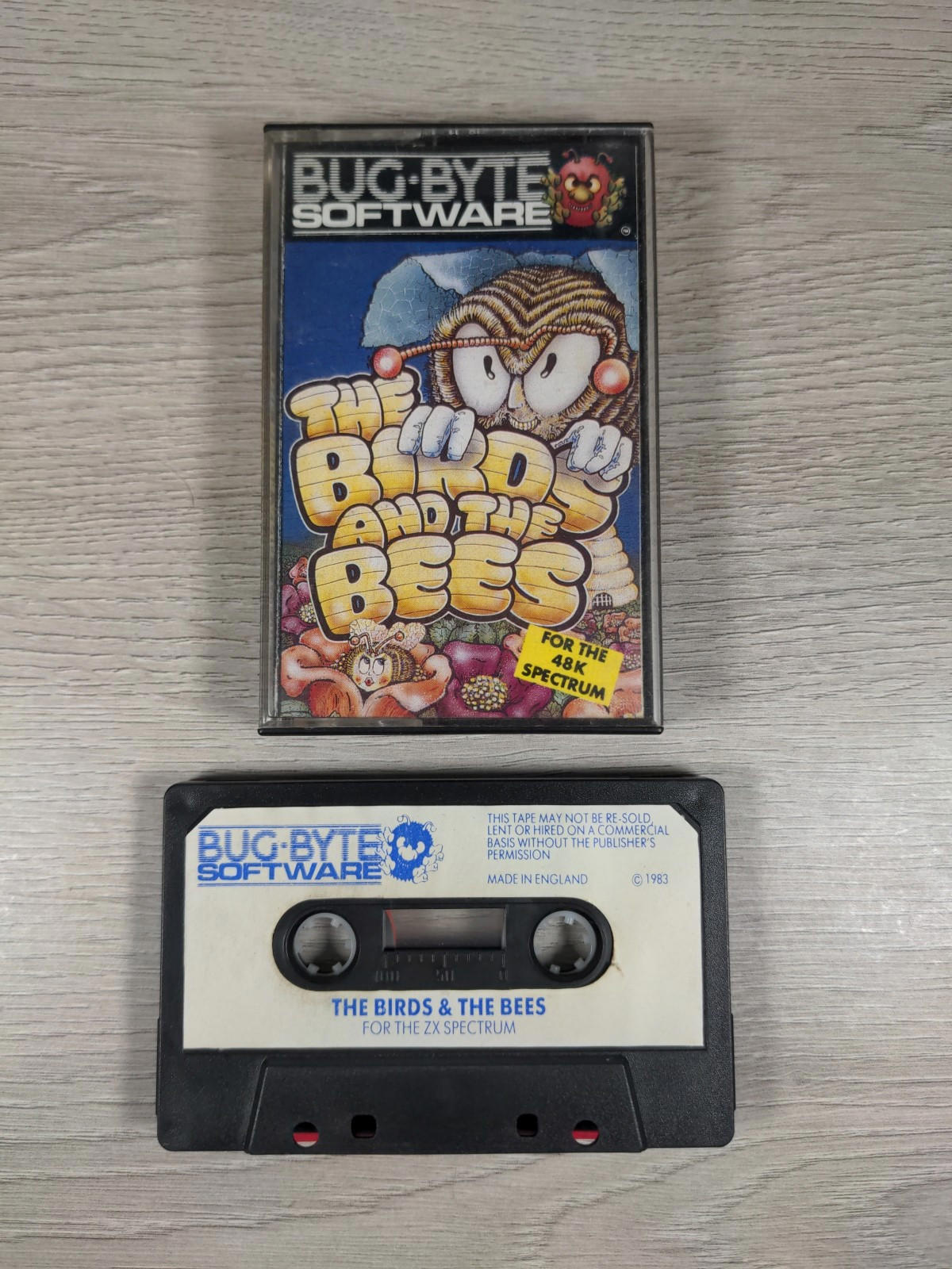 The Birds And The Bees ZX Spectrum 48K Game Cassette Tested & Working