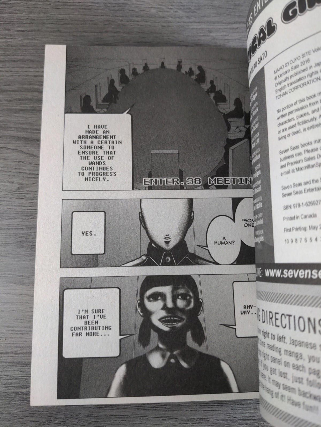 Magical Girl Site Vol. 6 by Kentaro Sato  Manga Graphic Novel Paperback 2018