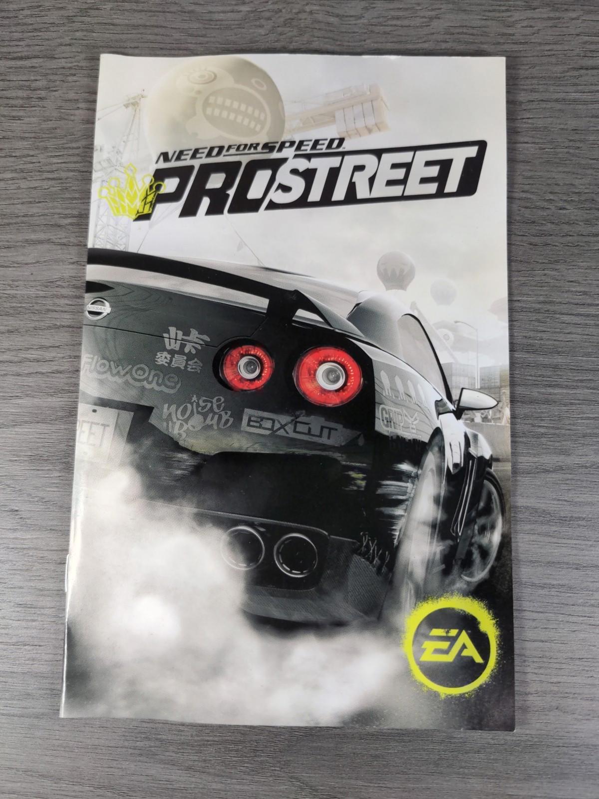 Need For Speed Pro Street Playstation 2 PS2 Game + Manual Tested & Working