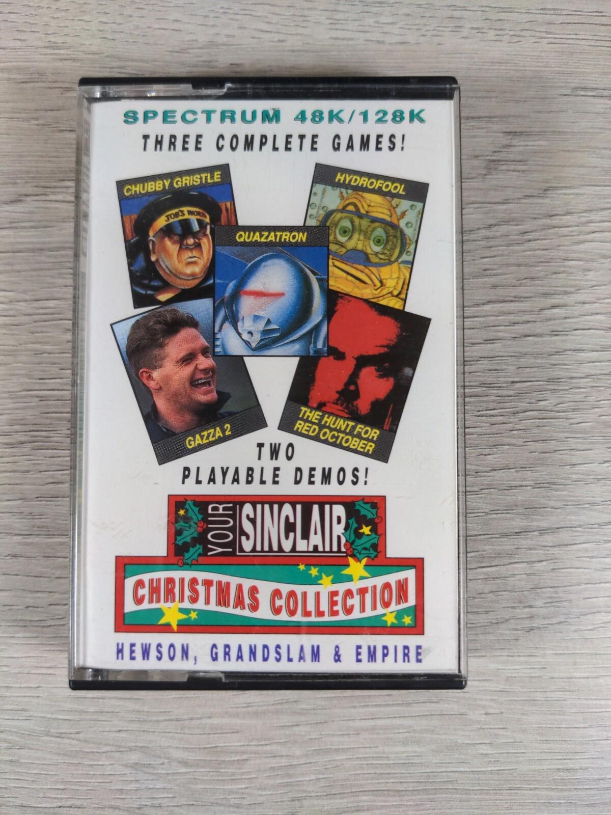 Your Sinclair Christmas Collection Jan 1991 ZX Spectrum 48 128K Cassette Tested - Retrorama UK