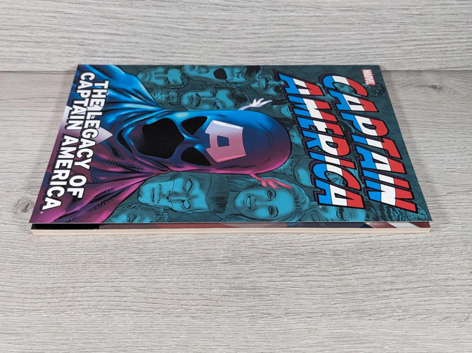Captain America: The Legacy Of Captain America by Joe Simon Marvel Comic Book