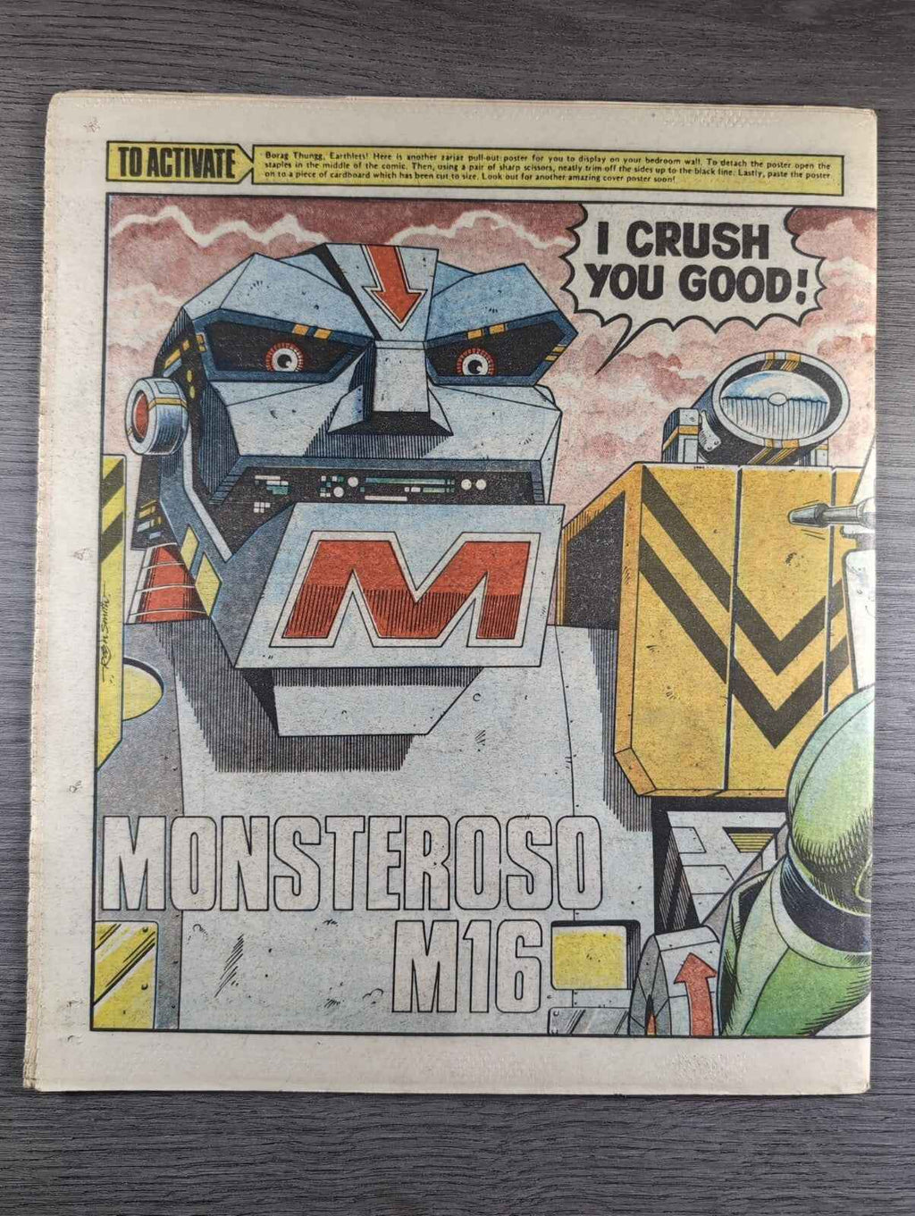 2000AD Prog 412 Featuring Judge Dread Comic 6th April 1985 Vintage Retro Comic
