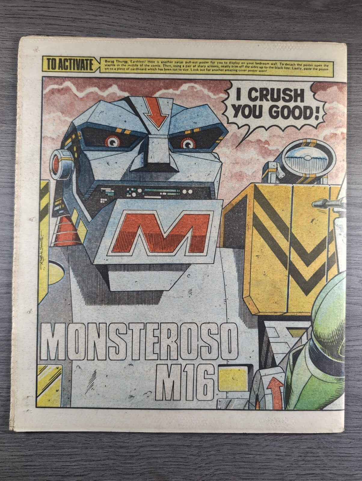 2000AD Prog 412 Featuring Judge Dread Comic 6th April 1985 Vintage Retro Comic