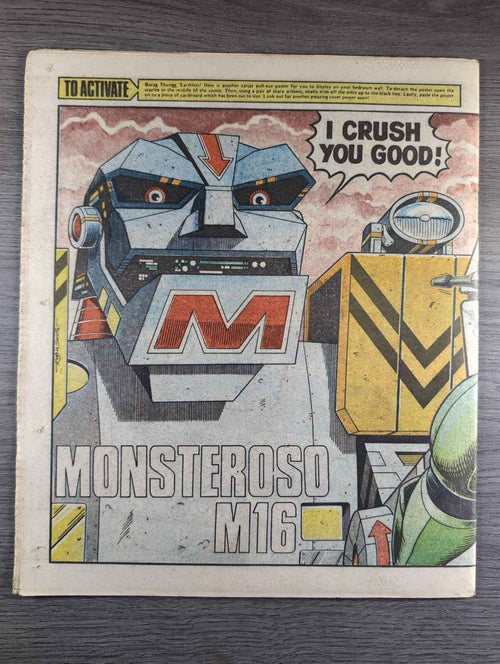 2000AD Prog 412 Featuring Judge Dread Comic 6th April 1985 Vintage Retro Comic