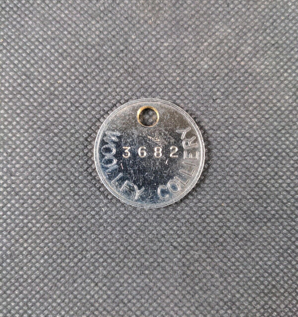 Woolley Colliery No 3682 Miners Pit Check Token Mining Collectible