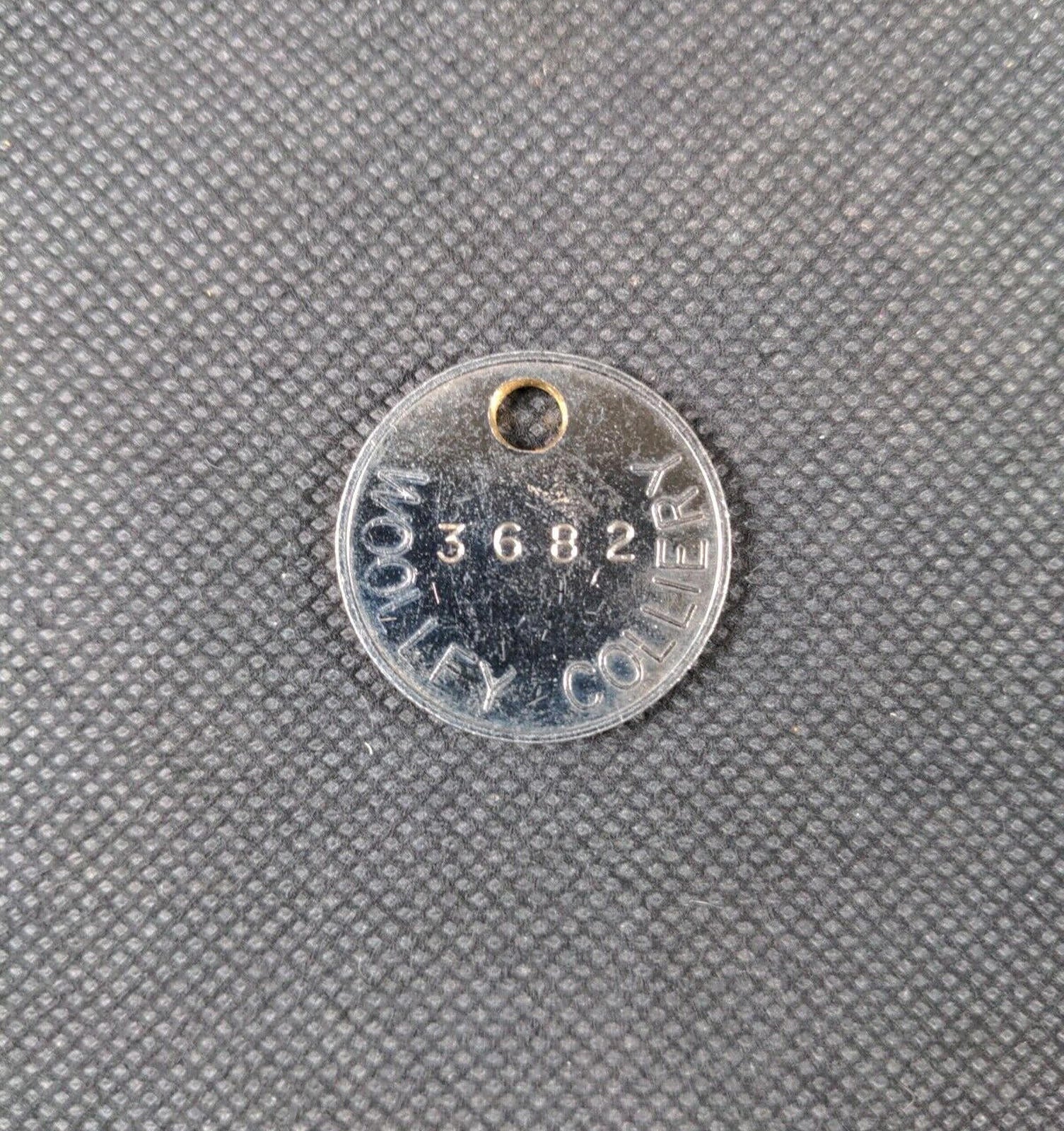 Woolley Colliery No 3682 Miners Pit Check Token Mining Collectible