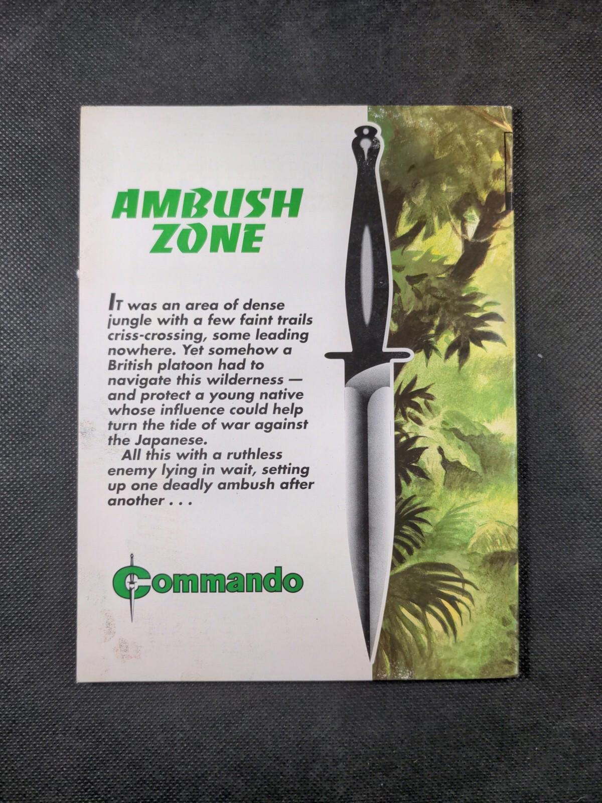 Commando Comic Issue Number 3128 Ambush Zone