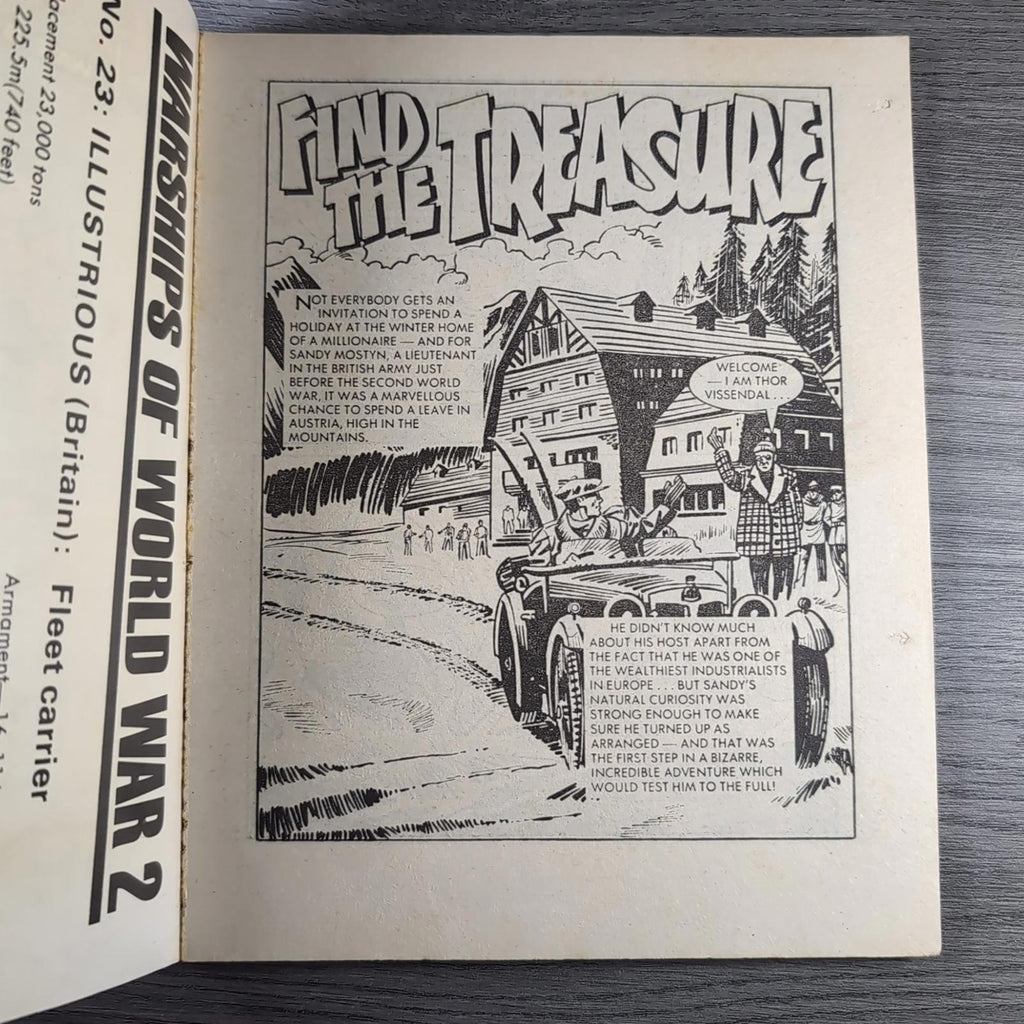 Commando Comic Issue Number 1542 Find The Treasure